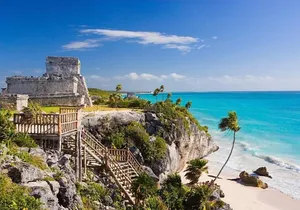 Tulum coba and cenote swim drinks included