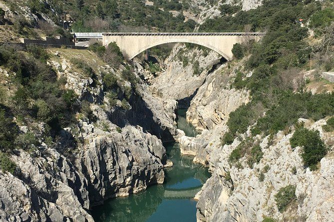 Private full day wine tour and Medieval Village from Montpellier