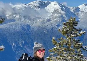 Snowshoeing at The Top of The Sea to Sky Gondola