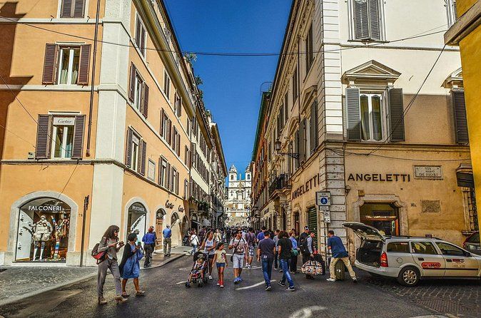 Rome city walking tour spanish steps Trevi Fountain Piazza Navona