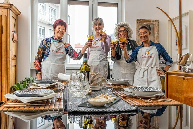Dining Experience at a local's Home in Santa Margherita Ligure with Show Cooking