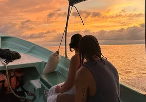 Bioluminescence & sunset local boat tour to Los Arcos Sanctuary
