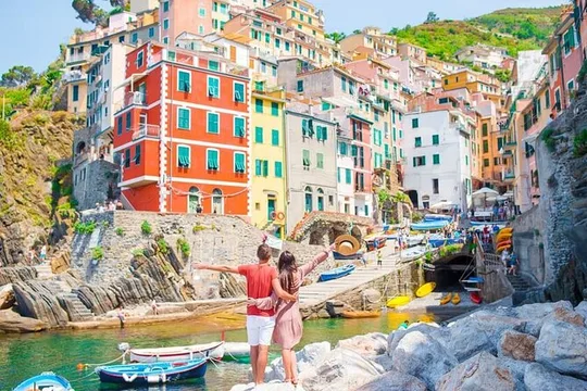 Cinque Terre and Pisa Small Group Tour max 13 people from Livorno