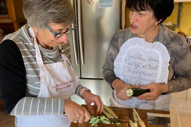 Italian Cooking Class in Abruzzo from Rome with Wine Tasting