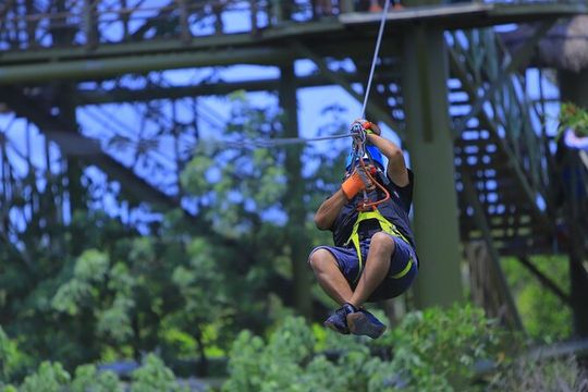 ATV adventure with Zipline And Jump in Cenote (lunch included)