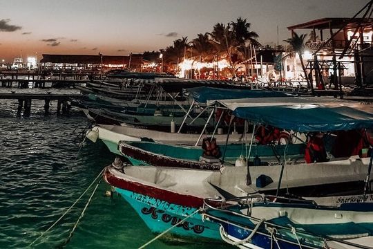 Sunset Catamaran to Isla Mujeres + Transportation from Cancún