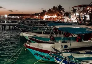 Sunset Catamaran to Isla Mujeres + Transportation from Cancún