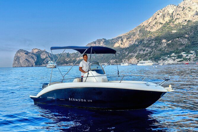 Private Amalfi Coast Speedboat Tour – Up to 4 People