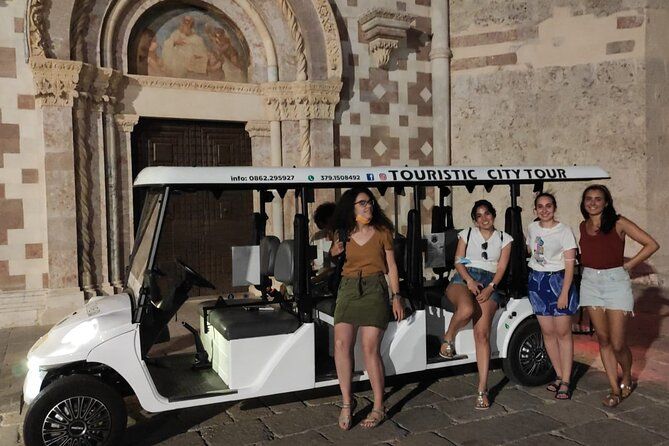 Sightseeing Tour of L'Aquila aboard an Electric Shuttle