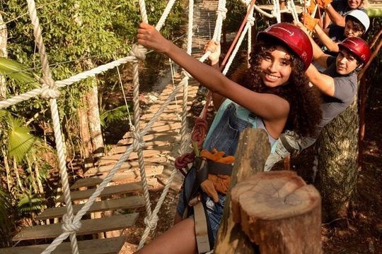 Adventure on ATVs, zip lines, cenote in Riviera Maya