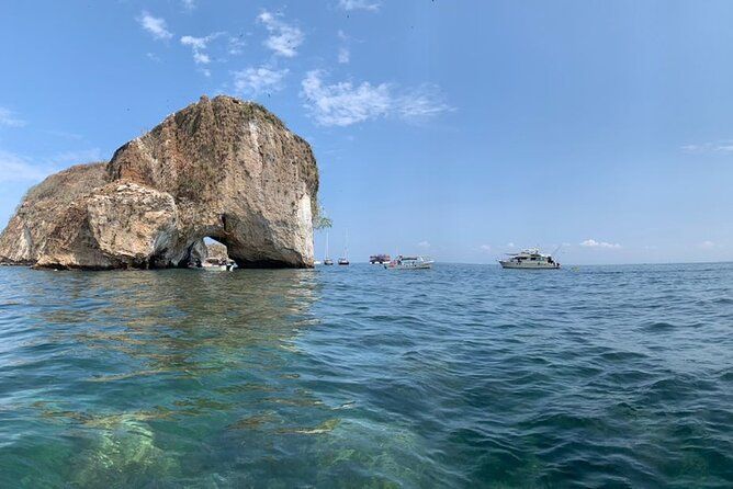 Puerto Vallarta snorkel tour at Los Arcos