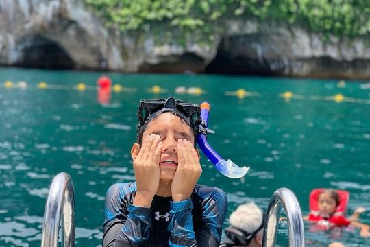 Puerto Vallarta snorkel tour at Los Arcos