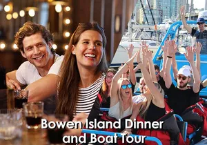 Bowen Island Dinner and Zodiac Boat Tour by Vancouver Water Adventures
