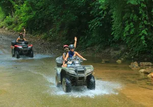 Off-road ATV-QUAD tour in single and double seats