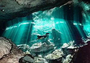 Private Scuba Diving in Cenote around Playa del Carmen