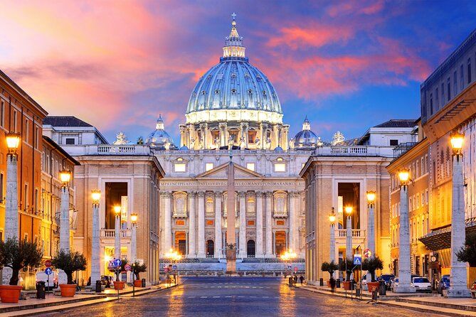 Vatican, Colosseum, St Peters Basilica Super Pass with Transport