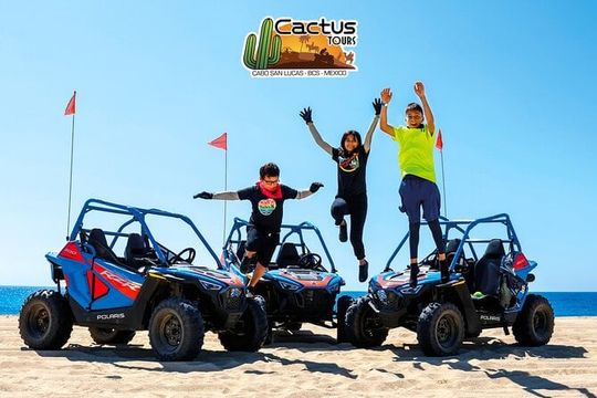 Beach CAN-AM SXS X3 & Horseback Ride in Cabo by Cactus Tours Park