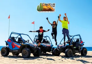 Beach CAN-AM SXS X3 & Horseback Ride in Cabo by Cactus Tours Park