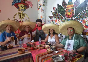 Cooking classes + margaritas and mezcal tasting
