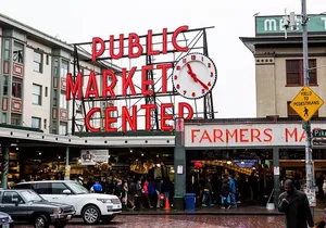 Seattle, Pike Place Market, The Spheres 1 Day Tour from Vancouver