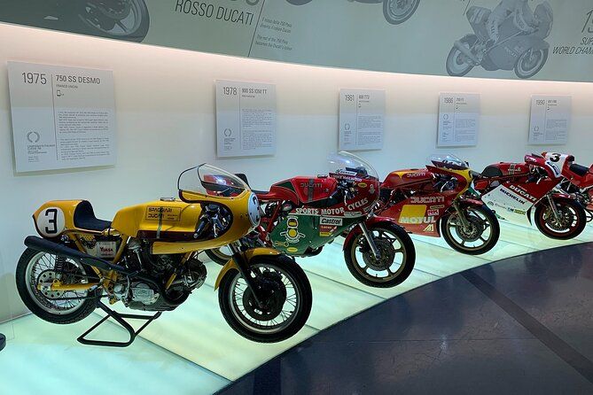 Full Day Tour Ferrari Museum Pagani and Ducati Museums Factories
