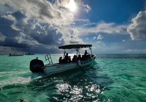 Cozumel El Cielo Tour by Boat from Playa del Carmen & Transfer