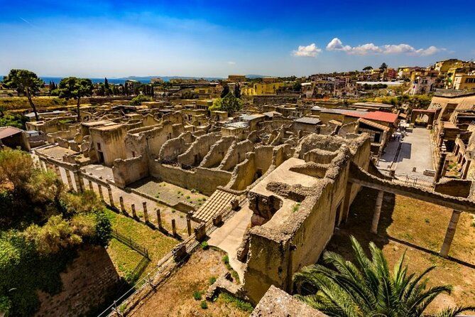 Herculaneum ruins and Naples Center Full Day Private Tour From Rome