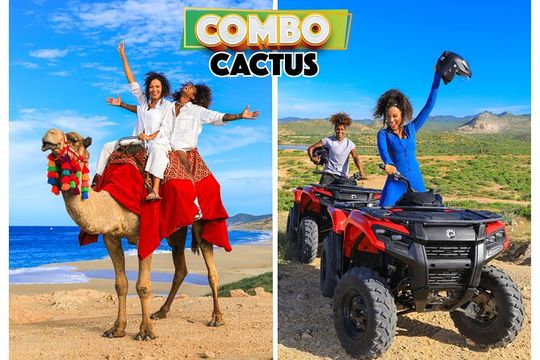 Beach ATV & Camel Ride COMBO in Cabo by Cactus Tours Park