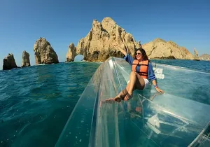 Clear Boat Ride in Los Cabos