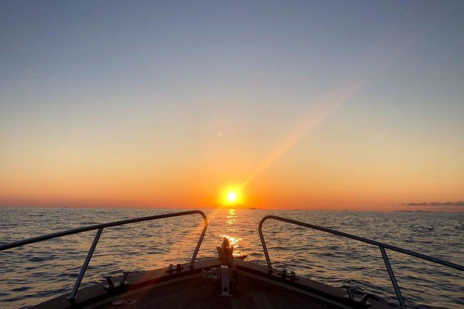 From Sorrento: Capri Sunset Cruise with Dinner by the Sea
