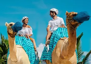 Half-Day Parasailing and Camel Caravan Tour in Maroma Beach