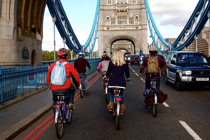 Secrets of London Bike Tour: Thames, Tower Bridge, and Market