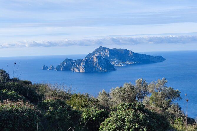 Car Tour admiring Capri and visiting Positano