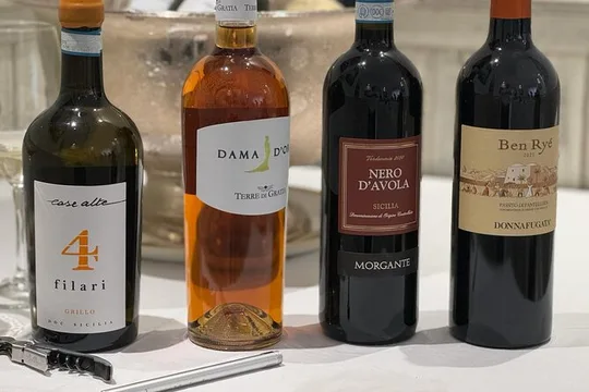 Sicilian Wine Tasting with Chopping Board Included