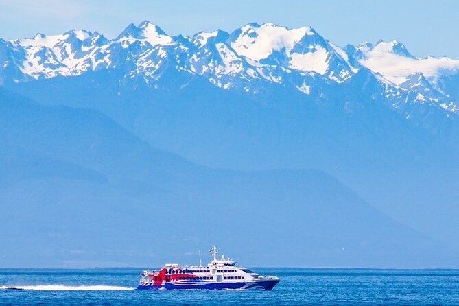 From Victoria: One-Way High-Speed Ferry to Seattle, WA