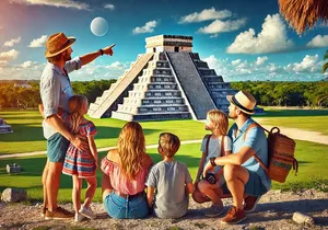 Full-day Chichen Itza journey, with guides + cenote + buffet