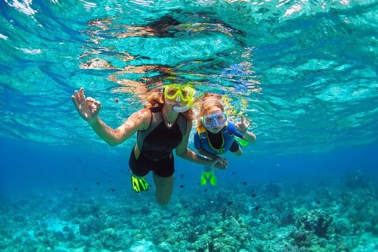 Santa Maria and Chileno Bay Snorkel Adventure Los Cabos
