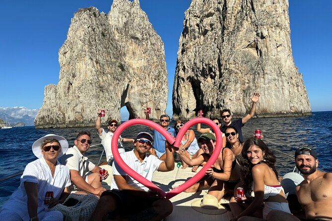 Iconic Capri & Blue Grotto Boat Tour from Sorrento