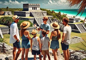 Guided tour to Tulum and Coba ruins, Cenote & Playa del Carmen