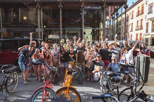 Essential Madrid Bike Tour (Small group, Semi private)