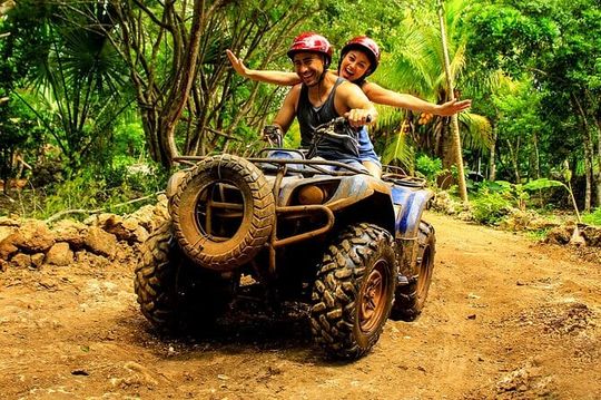 Cancun Jungle Escape: ATV's + Zip Lines + Cenote + Lunch