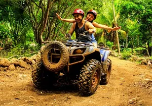 Cancun Jungle Escape: ATV's + Zip Lines + Cenote + Lunch