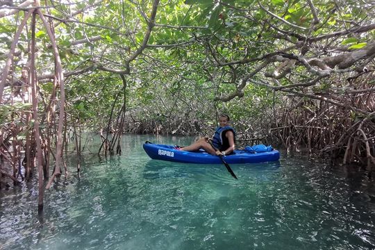 Kayak Tour of Nichupte Cancun Lagoon