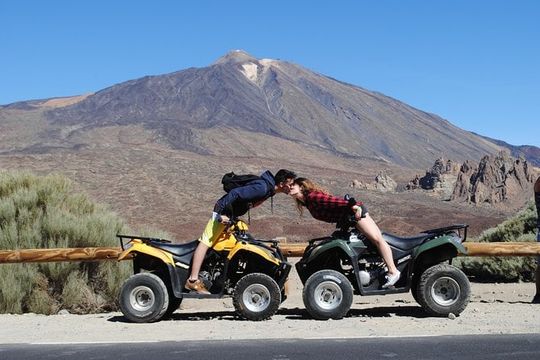 Quad Tour Volcano Teide By Day in Teide National Park