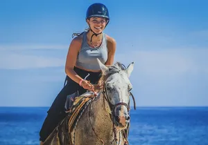 Horseback Riding Beach and Desert in Cabo by Cactus Tours Park