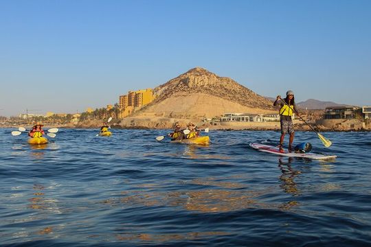 Kayak from Viudas Beach to Chileno Bay & Snorkel + Beach Time
