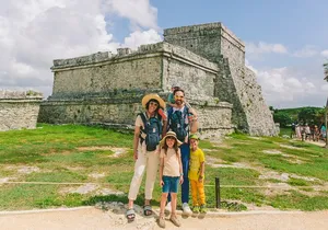 4X1 TOUR Tulum, Coba, Cenote & Playa del Carmen with buffet
