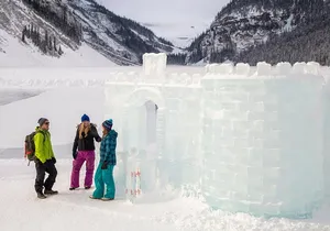 Lake Louise Winterland from Banff