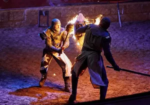 Medieval San Miguel castle with dinner-Show in South Tenerife