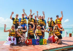 Jungle Tour In Cancun, drive a speedboat through the lagoon with your companion